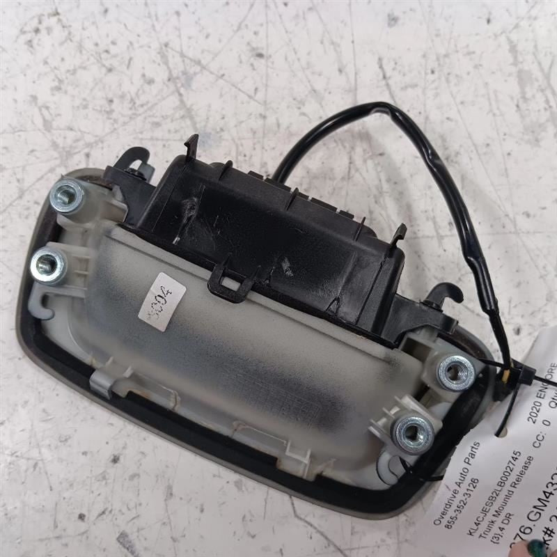 Buick Encore Trunk Release Open Button  2017 2018 2019 2020