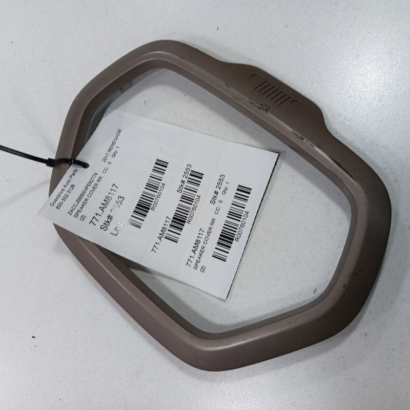 Jeep Renegade Speaker Cover Right Passenger Side Rear  2017 2018 2019 