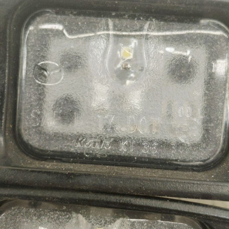 Mazda 3 License Plate Light Lamp  2023 2022 2021