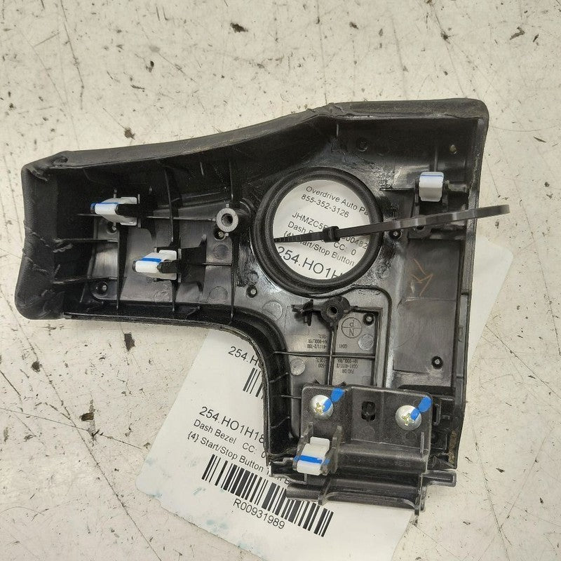 Honda Clarity Start/Stop Button Dash Bezel Trim  2018 2019 2020