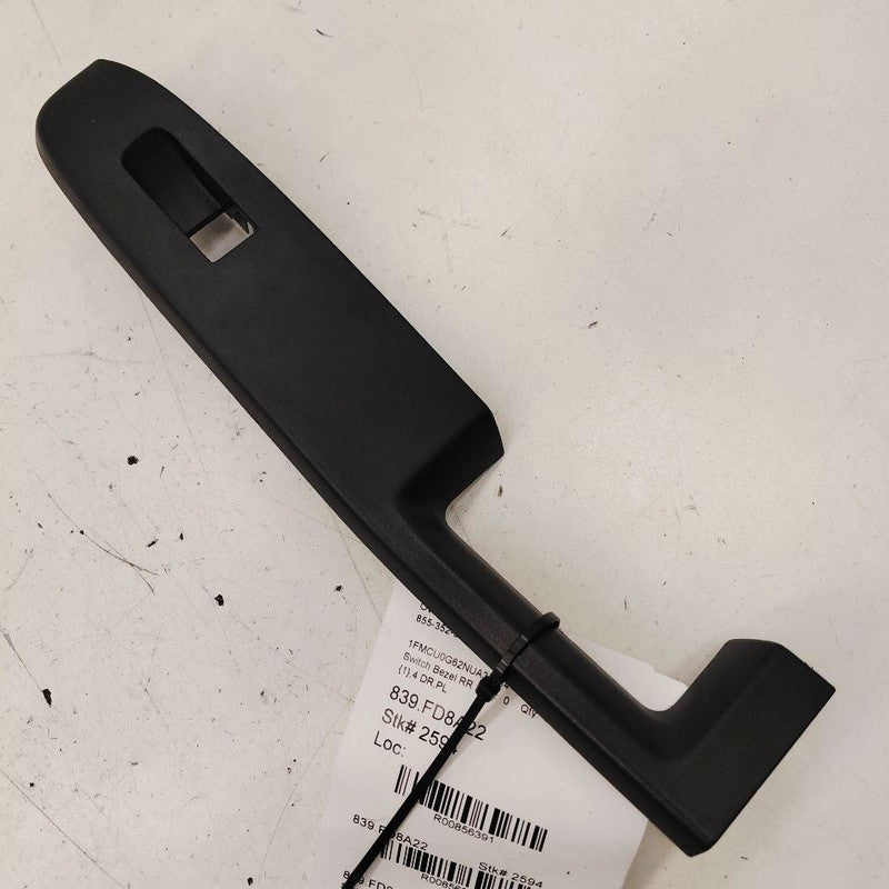 Ford Escape Window Switch Bezel Trim Right Rear  2022 2023 2024