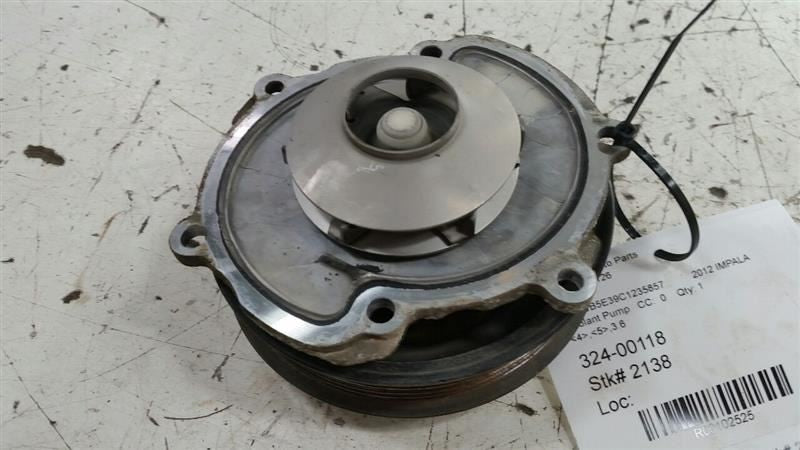 12657499 Coolant Pump Fits 04-16 SRX