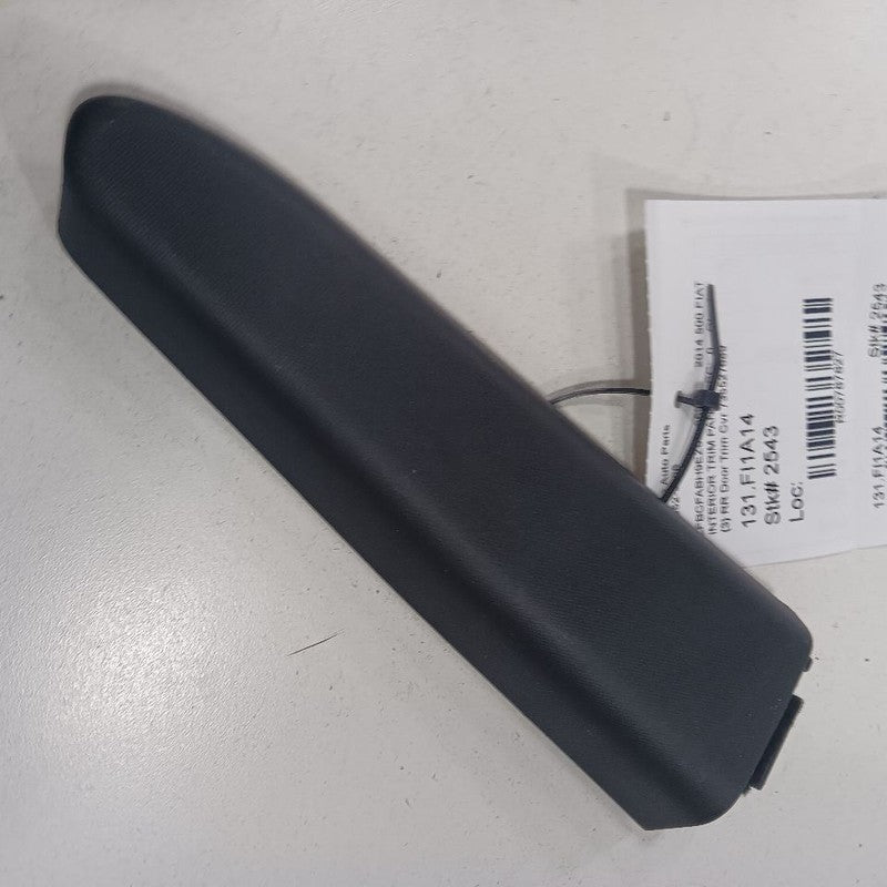 Fiat 500 Passenger Right Rear Door Trim Cover {735527689} 2014 2015 20