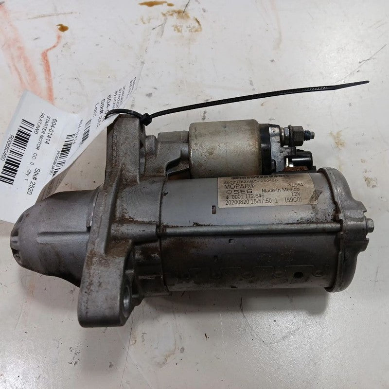  Engine Starter Motor Sedan Automatic Engine Stop And Start 15-17 Chrysler 200
