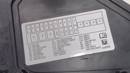 Chevy Volt Dash Side Cover Left Driver Trim Panel  2011 2012 2013 2014