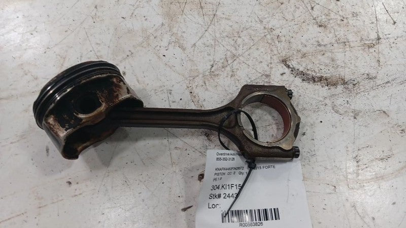 Kia Forte One SIngle Piston 2014 2015 2016 2017 2018