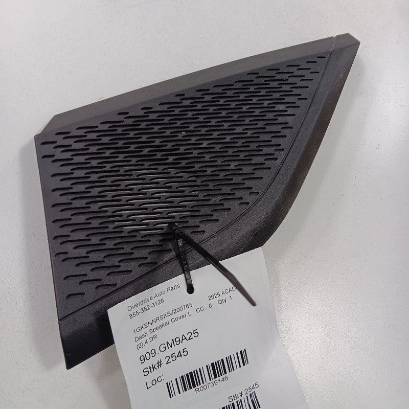 2025 GMC Acadia Dash Speaker Cover Left Driver Side