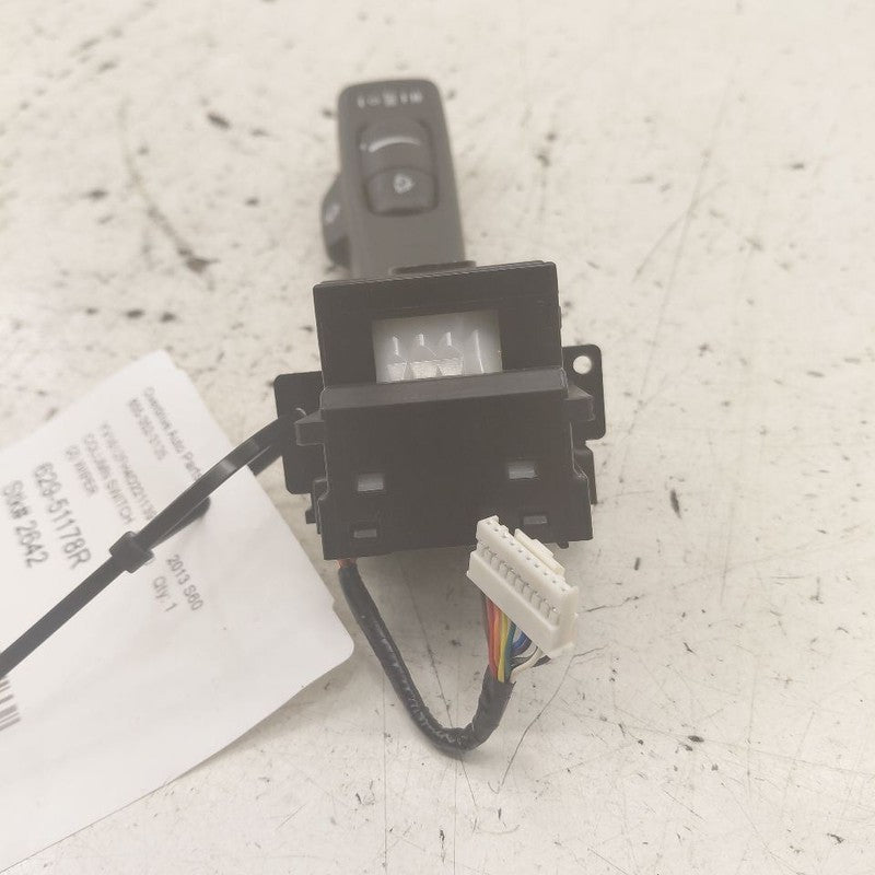 Passenger Right Column Washer And Wiper Switch Fits 10-13 Volvo 80 Ser