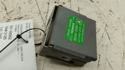 Chassis ECM Cruise Control Left Hand Dash Fits 00-05 Toyota Celica