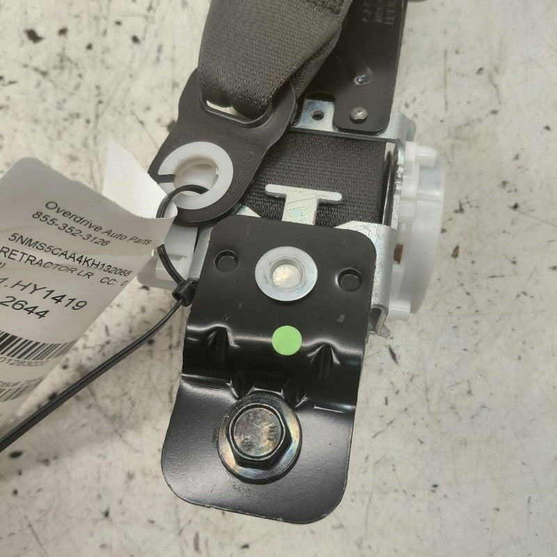 Hyundai Santa Fe Seat Belt Strap Retractor Left Driver Rear Back  2019