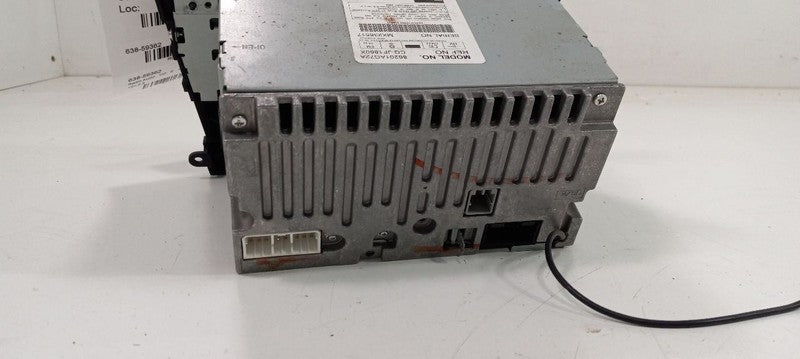 86201AG72A Audio Equipment Radio Receiver Am-fm-cd 9 Speaker Fits 09 Subaru Legacy 