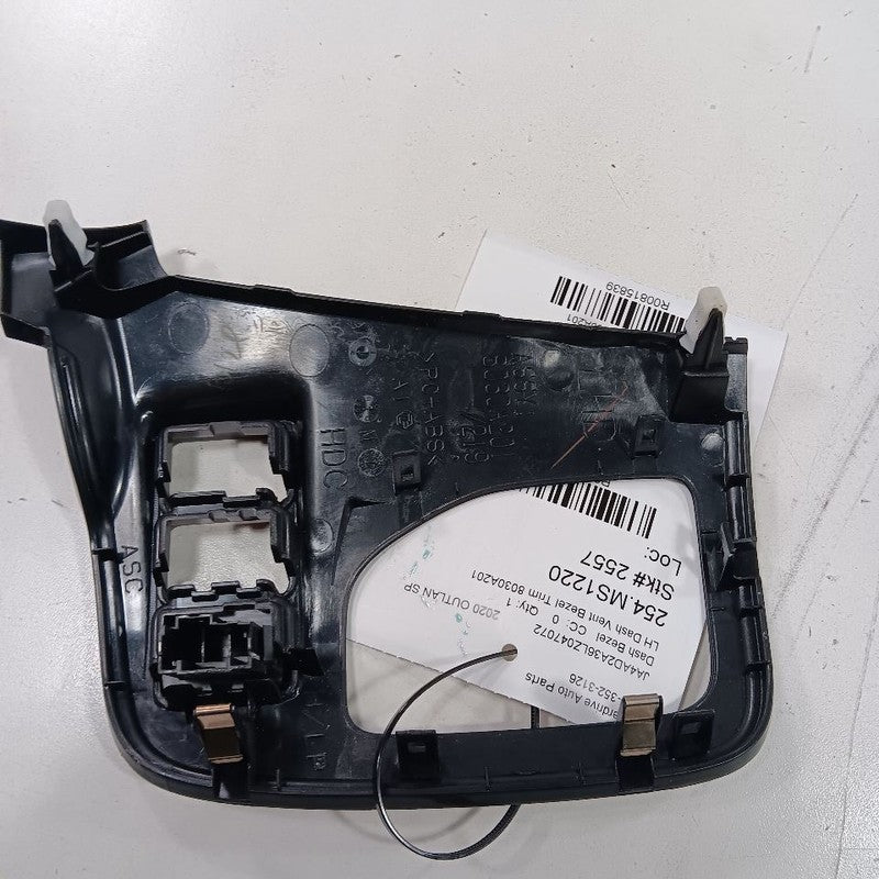 Mitsubishi Outlander Driver Left Side Dash Vent Bezel Trim {8030A201} 