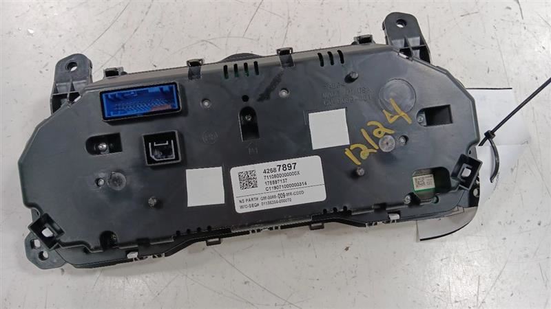 42687897 Speedometer Gauge MPH Opt Umn ID 42687897 Fits 19 Buick Encore