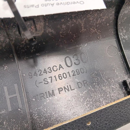 Subaru BRZ Driver Left Interior Door Trim 2013 2014 2015 2016