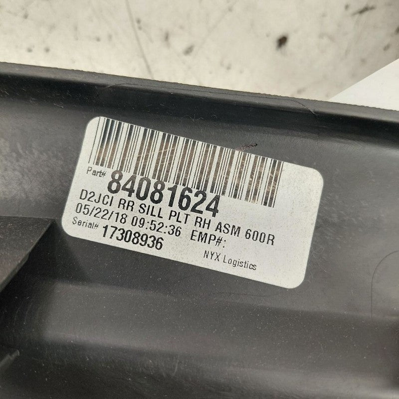 Chevy Volt Sill Trim Plate Door Jam Threshold Right Passenger Rear  20
