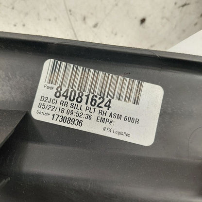 Chevy Volt Sill Trim Plate Door Jam Threshold Right Passenger Rear  20