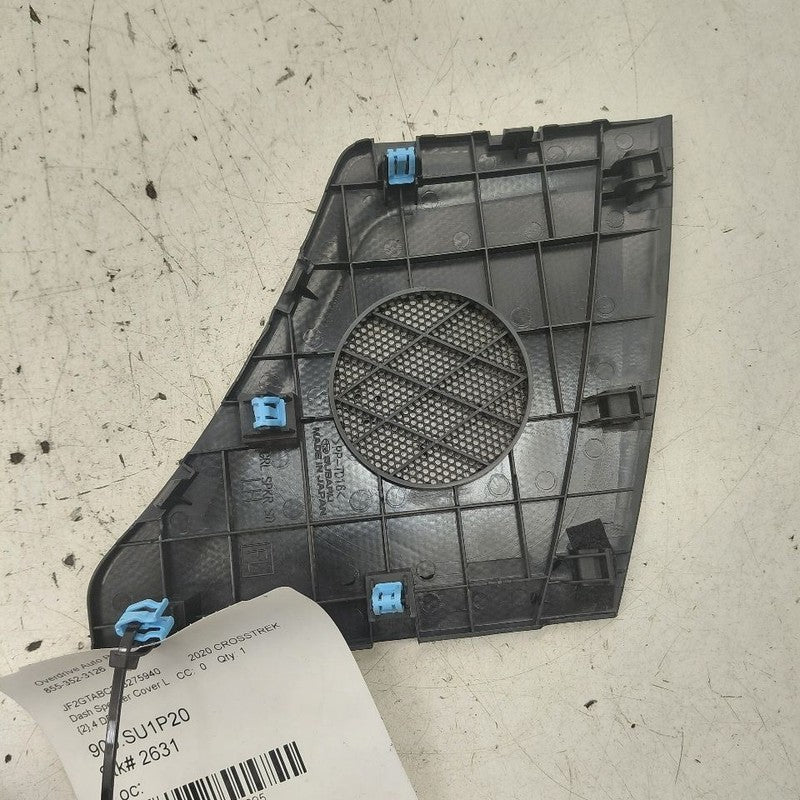Subaru XV Crosstrek Dash Speaker Cover Left Driver Side 2022 2021 2020