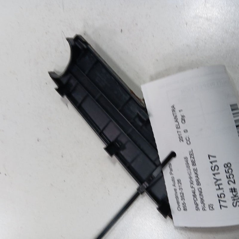 Hyundai Elantra Parking Brake Bezel Emergency Handle Lever Trim  2017 