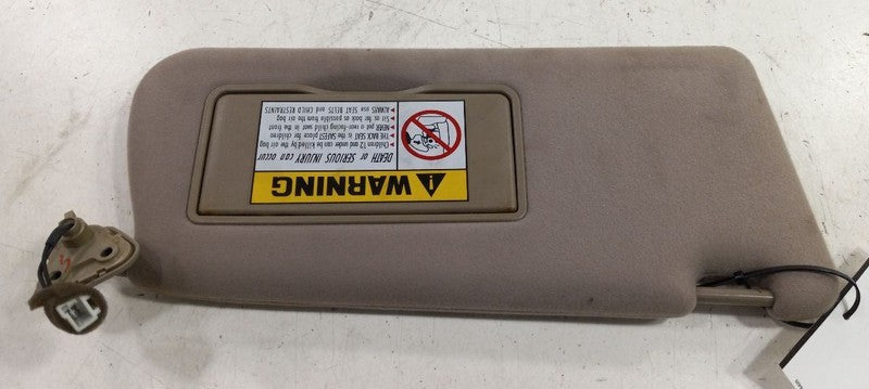 8520239810ZQ Passenger Right Sun Visor With Illumination Fits 01-05 Hyundai XG350