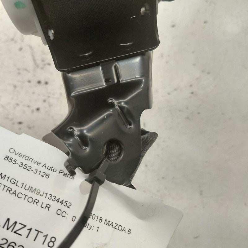 Mazda 6 Seat Belt Strap Retractor Left Driver Rear Back  2018 2019 202