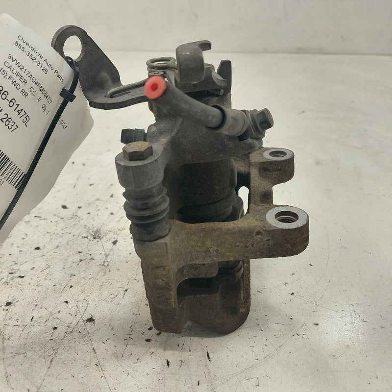 Left Rear Brake Caliper Hatchback Base 253mm 9.96" Rotor Fits 15-16 GO