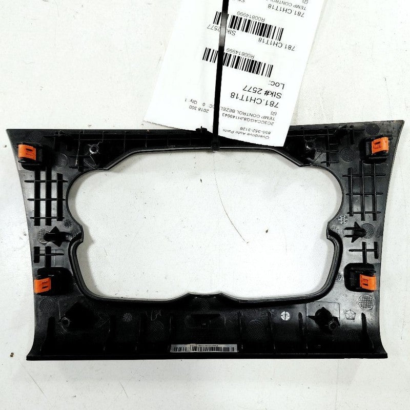 Chrysler 300 Temp Temperature Control Bezel Surround Dash Trim  2017 2