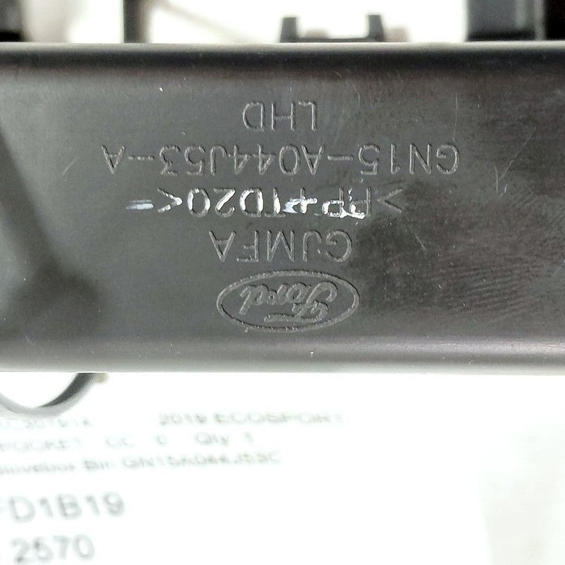 Ford Ecosport Upper Glove Box Storage Pocket Bin {GN15A044J53C} 2018 2