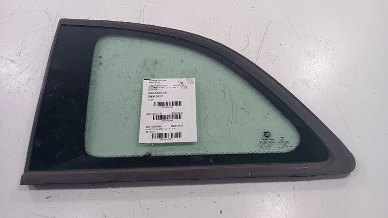 Driver Left Quarter Window Glass Base 2 Door Black Trim Fits 12-17 FIA