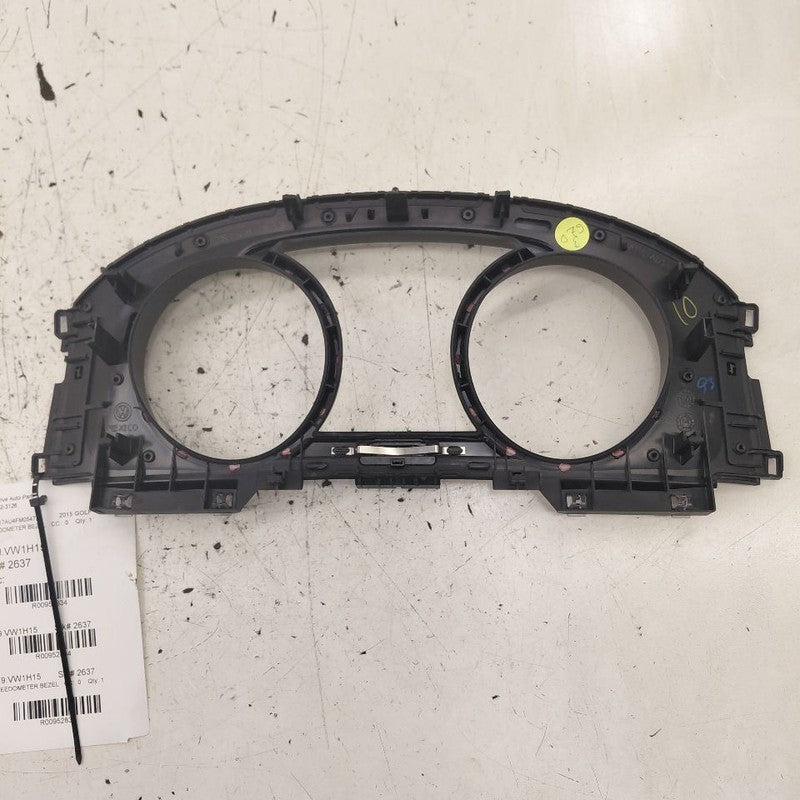 Volkswagen Golf Speedometer Bezel Dash Surround Trim  2015 2016 2017