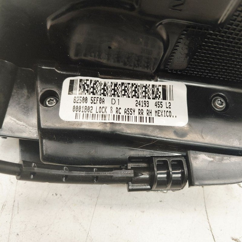 Nissan Versa Door Latch Lock Right Passenger Rear  2024 2023 2022 2021