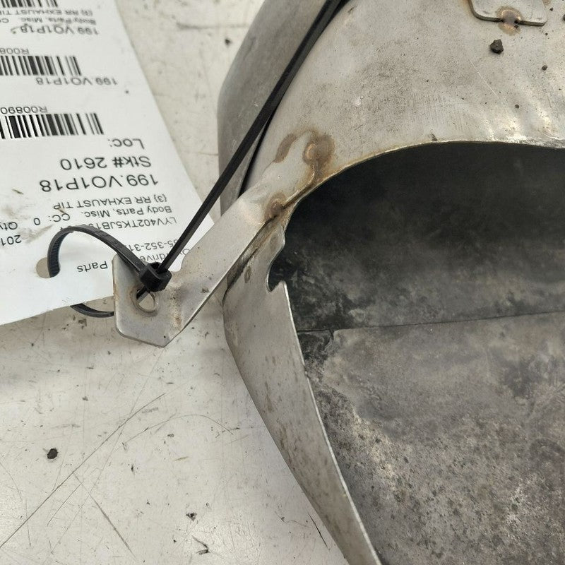 Volvo S60 Passenger Right Rear Exhaust Tip 2018 2017 2016