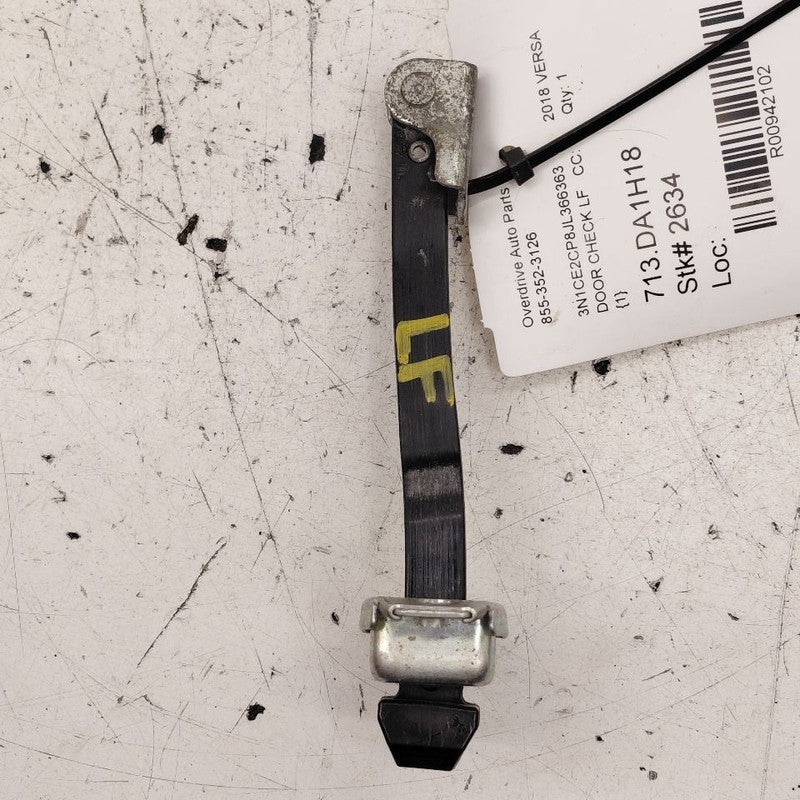Nissan Versa Note Door Check Left Driver Front Hinge Stop Stopper Dete