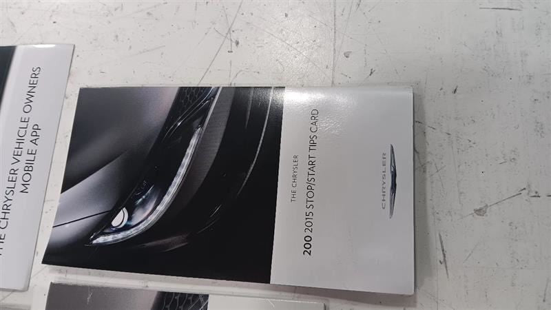 Chrysler 200 Owners Manual  2015 2016 2017