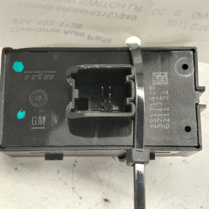 Cadillac CT6 Window Switch Power Left Driver Rear  2018 2017 2016