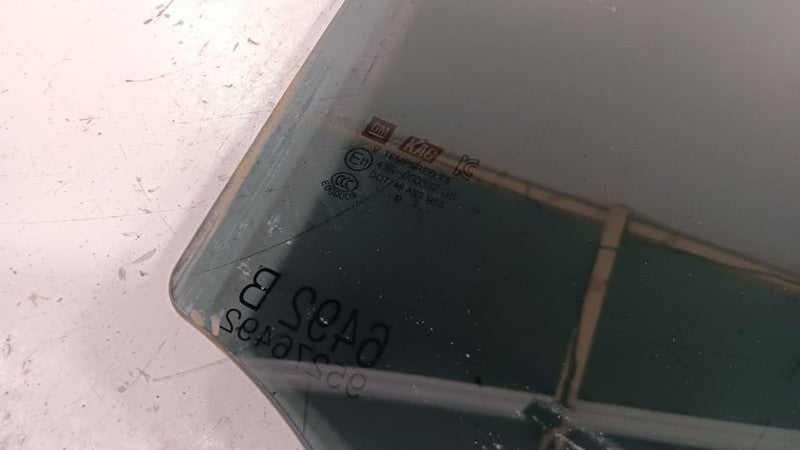 95276492 Passenger Right Rear Door Window Glass Fits 13-19 Buick Encore