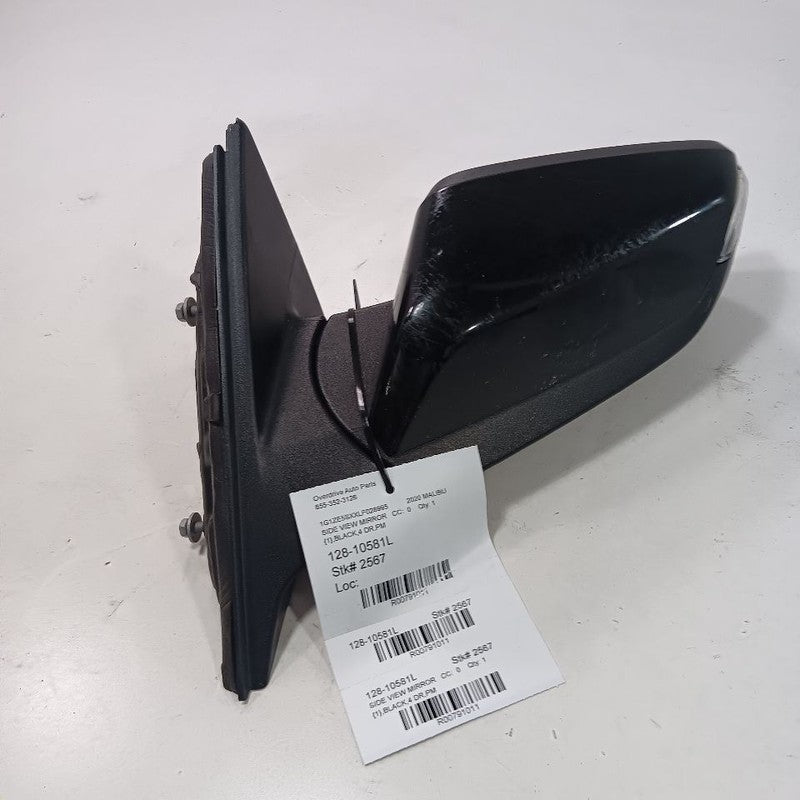 Driver Left Side View Mirror With Turn Signal Integral Fits 18-22 Chev