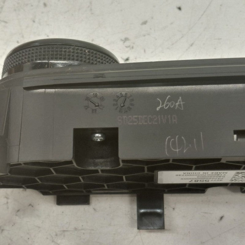 Temperature Control Heat Heater AC Switch Opt CJ2 Fits 21-23 Buick Enc