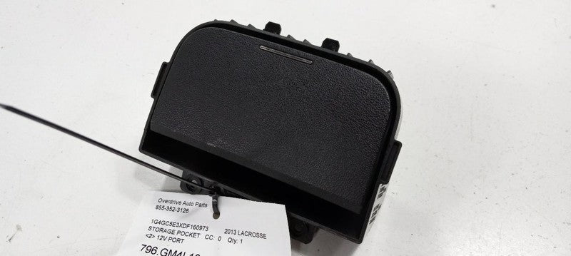 Buick LaCrosse Storage Pocket 2010 2011 2012 2013 2014 2015 2016