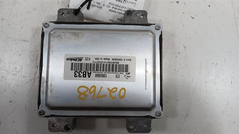 Engine ECM Electronic Control Module VIN P 4th Digit Fits 12-16 CRUZE 