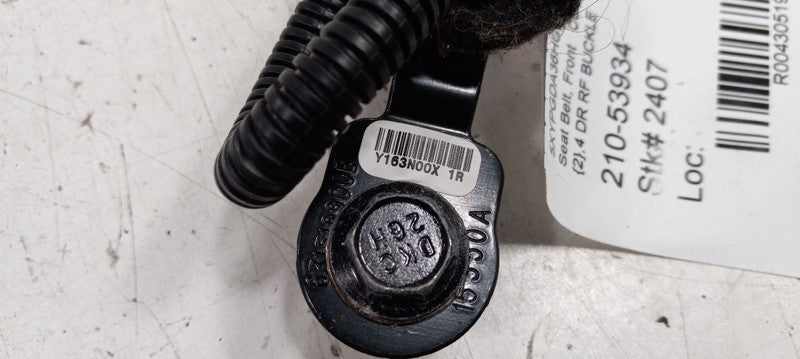 Seat Belt Front Passenger Buckle Fits 16-18 SORENTO 430519