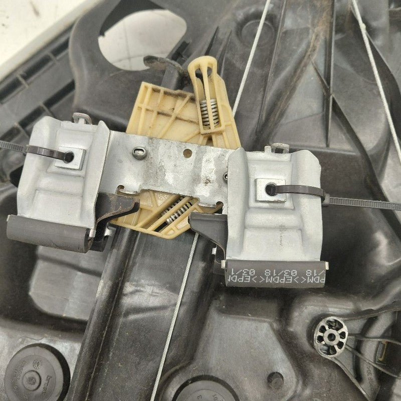 2018 Fiat 500 X Model Left Rear Window Regulator Track