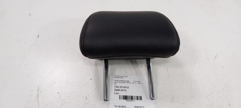 Infiniti Q50 Seat Headrest Rear Back Seat Head Rest 2014 2015 2016