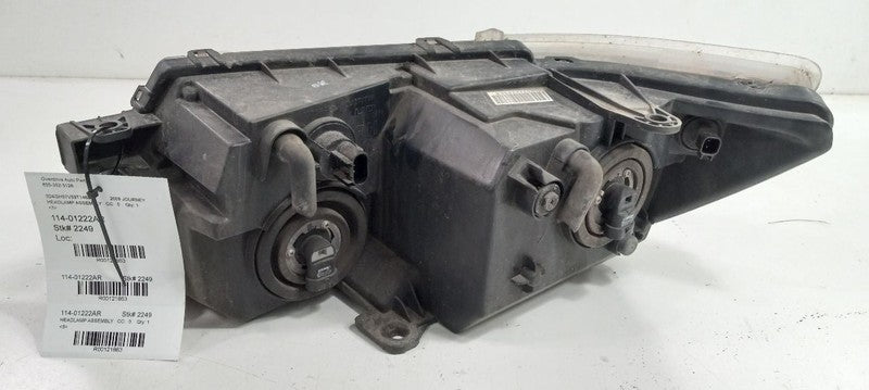 5116288AC Passenger Right Headlight Quad Halogen Chrome Bezel Fits 09-20 Dodge Journey