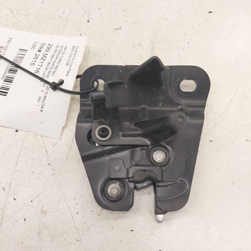Mazda 6 Passenger Right Rear Seat Back Latch  2016 2015 2014