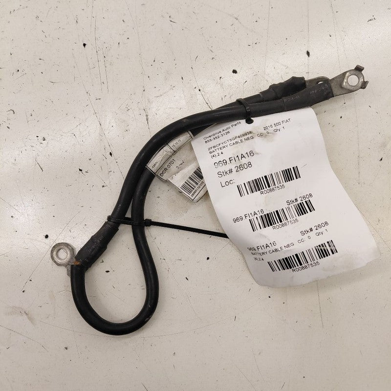 Fiat 500 X Model   Negative Battery Cable  2016 2017