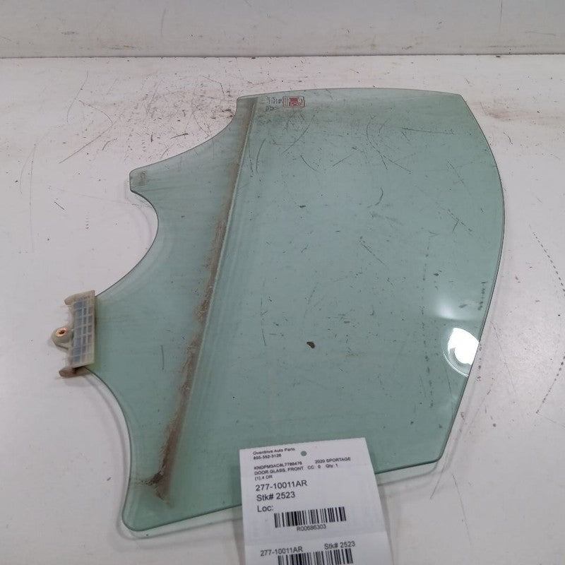 Passenger Right Front Door Window Glass With Solar Fits 17-22 Kia Spor