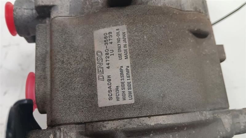 AC Compressor ID SCSA08H Fits 17-19 IMPREZA