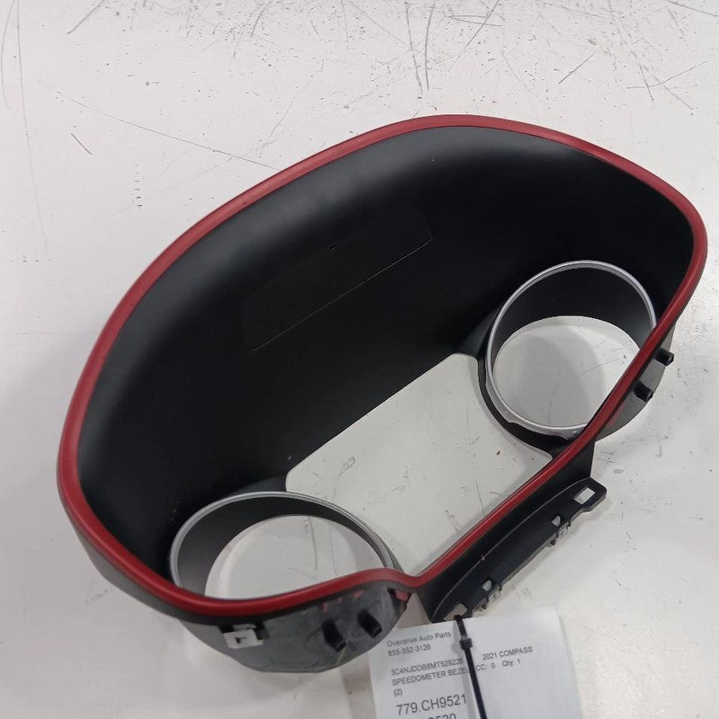 Jeep Compass Speedometer Bezel Dash Surround Trim  2021 2020 2019 2018 2017