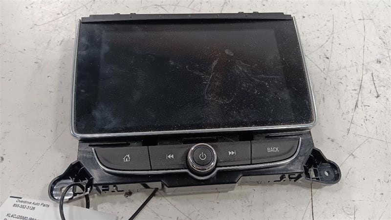 Audio Equipment Radio Controller Part Of Display Fits 17-19 Buick Enco