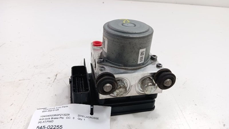 Anti-Lock Brake Part Pump Actuator Without Adaptive Cruise Fits 16-17 